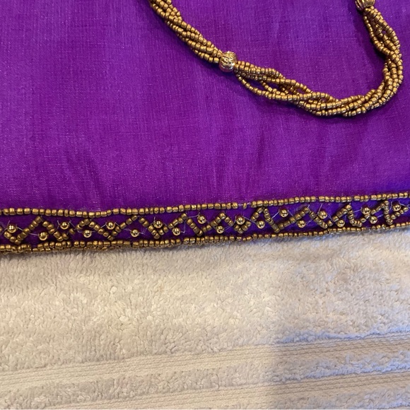 Clutch Bag, handmade and beaded clutch - Picture 4 of 11